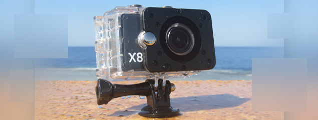 Mit der Actionpro X8 unter Wasser filmen